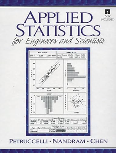 Stock image for Applied Statistics for Engineers and Scientists for sale by Phatpocket Limited