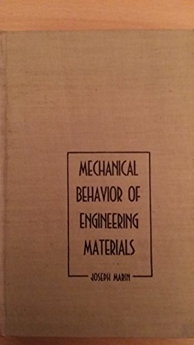 9780135685686: Mechanical Behaviour of Engineering Materials