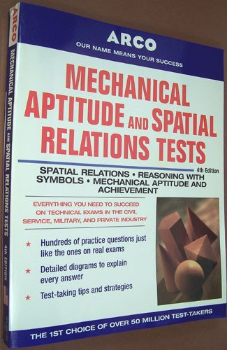 Beispielbild fr Mechanical Aptitude and Spatial Relations Tests (Arco Mechanical Aptitude & Spatial Relations Tests) zum Verkauf von Irish Booksellers