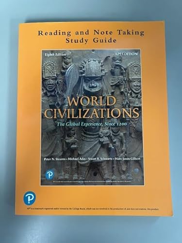 Stock image for World Civilizations - The Global Experience, Since 1200 - Reading and Note Taking Study Guide - AP Eighth Edition for sale by Walker Bookstore (Mark My Words LLC)