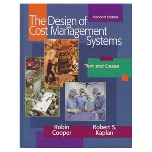 Stock image for Design of Cost Management Systems for sale by WorldofBooks