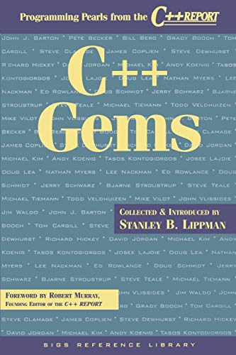 Stock image for C++ Gems: Programming Pearls from The C++ Report (SIGS Reference Library, Series Number 5) for sale by HPB Inc.
