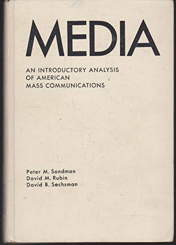 Stock image for Media: An Introductory Analysis of American Mass Communications for sale by Smokey