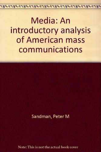 9780135725863: Media: An introductory analysis of American mass communications