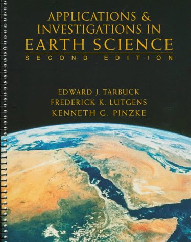 Stock image for Applications and Investigations in Earth Science for sale by Goodwill Books