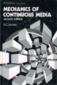 *Mechanics Continuous Media*** (9780135728505) by HUNTER