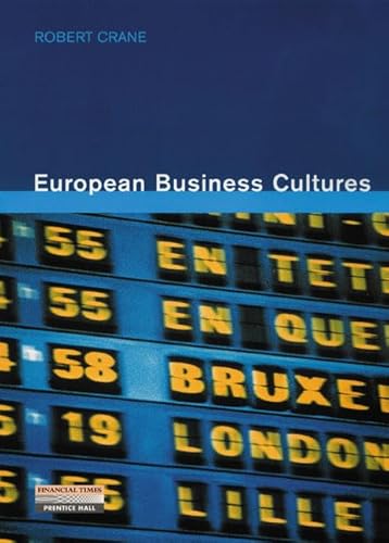 Imagen de archivo de European Business Culture: A Social and Economic Perspective a la venta por ThriftBooks-Dallas
