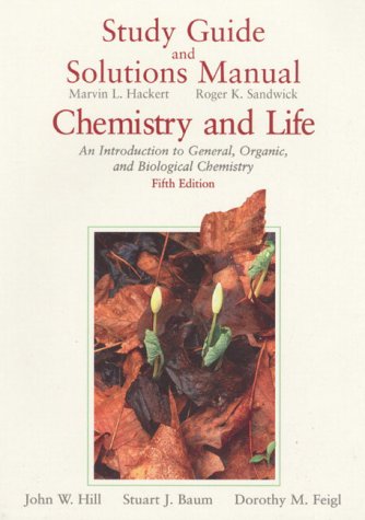 Imagen de archivo de Chemistry and Life: An Introduction to General, Organic, and Biological Chemistry : Study Guide and Solutions Manual a la venta por HPB-Red