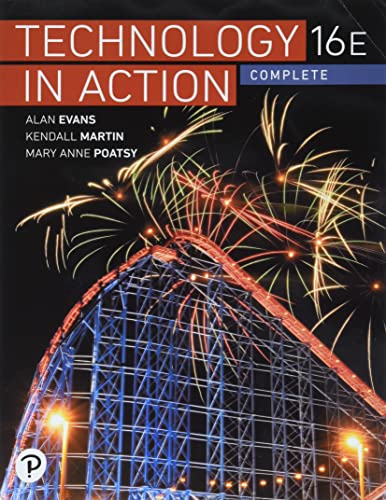 9780135756768: Technology in Action, Complete, 16e + MyLab IT 2019 w/ Pearson eText