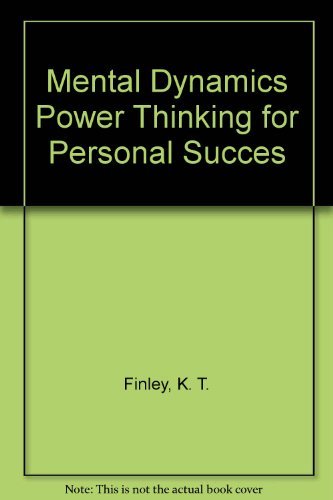 Stock image for Mental Dynamics Power Thinking for Personal Success for sale by Wonder Book