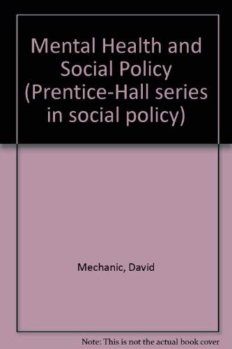 9780135760178: Mental Health and Social Policy