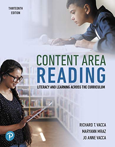 Stock image for Content Area Reading: Literacy and Learning Across the Curriculum [RENTAL EDITION] for sale by SecondSale