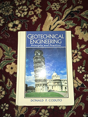 Imagen de archivo de Geotechnical Engineering: Principles and Practices a la venta por Wonder Book