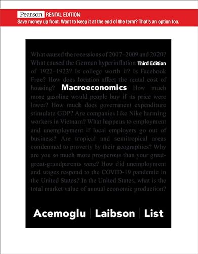 Stock image for Macroeconomics [RENTAL EDITION] for sale by Front Cover Books