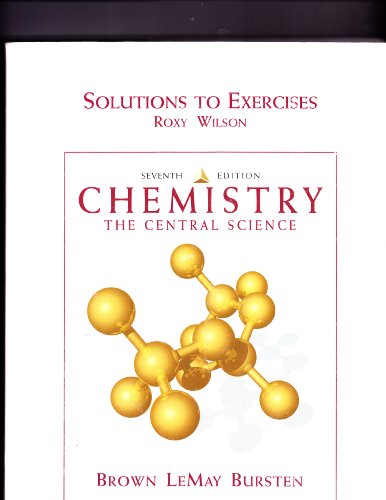 Imagen de archivo de Chemistry: The Central Science : Solutions to Exercises a la venta por HPB-Red