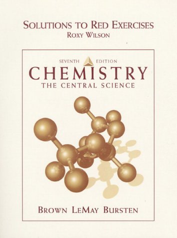 Beispielbild fr Chemistry: The Central Science : Solutions to Red Exercises : Selected Solutions zum Verkauf von ThriftBooks-Atlanta