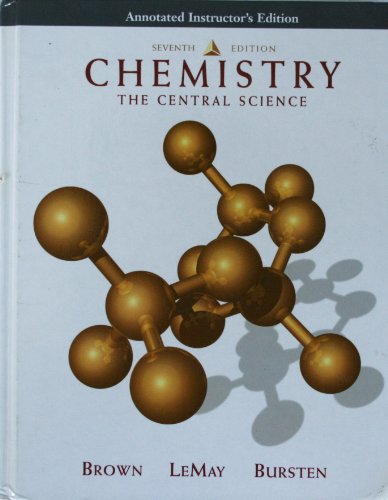 Beispielbild fr Chemistry: The Central Science : Annotated Instructor's Edition zum Verkauf von Irish Booksellers