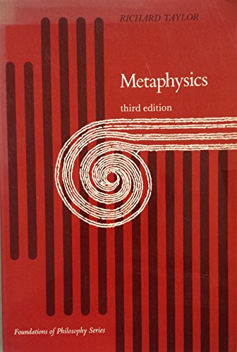 Stock image for Metaphysics (Prentice-Hall foundations of philosophy series) for sale by Front Cover Books