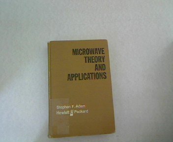 Beispielbild fr Microwave Theory and Applications zum Verkauf von Better World Books