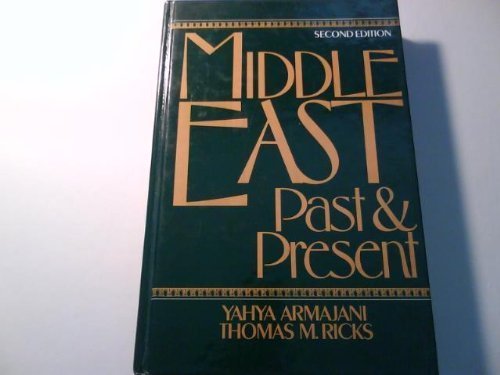 Stock image for Middle East: Past and Present for sale by Wonder Book