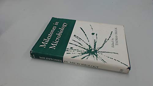 Imagen de archivo de Milestones in Microbiology a la venta por Better World Books