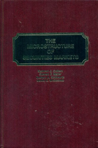 Beispielbild fr The Microstructure of Securities Markets zum Verkauf von ThriftBooks-Atlanta