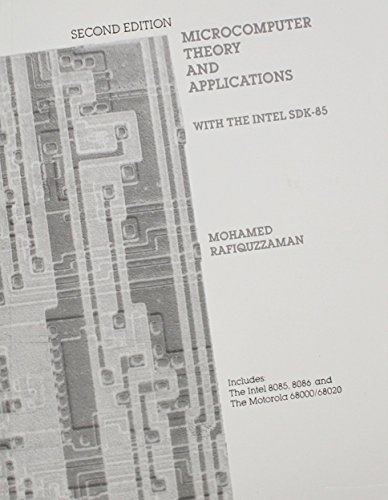 Imagen de archivo de Microcomputer Theory and Applications with the Intel SDK-85 (2nd Edition) a la venta por Books Puddle