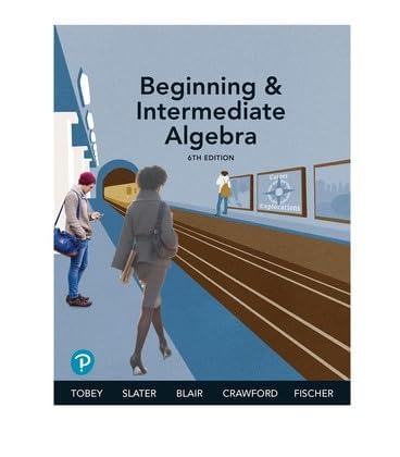 9780135838068: Beginning & Intermediate Algebra