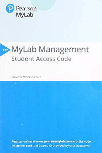 Stock image for 2019 MyLab Management with Pearson eText -- Access Card -- for International Business: A Managerial Perspective for sale by BGV Books LLC