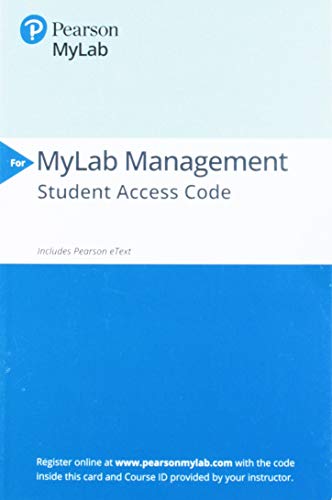 Imagen de archivo de 2019 MyLab Management with Pearson eText -- Access Card -- for Strategic Compensation: A Human Resource Management Approach a la venta por Campus Bookstore