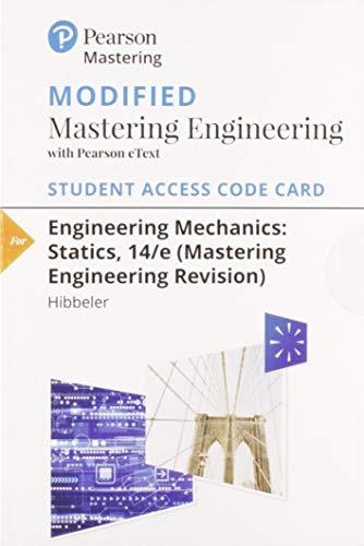 Stock image for Engineering Mechanics: Statics, Student Value Edition Plus Modified Mastering Engineering Revision with Pearson eText -- Access Card Package for sale by SGS Trading Inc
