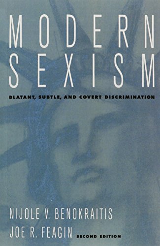 9780135886175: Modern Sexism: Blatant, Subtle, and Covert Discrimination