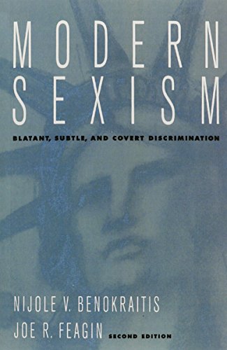 Imagen de archivo de Modern Sexism: Blatant, Subtle, and Covert Discrimination (2nd Edition) a la venta por SecondSale