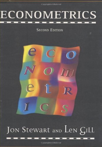 Imagen de archivo de Econometrics a la venta por Brit Books