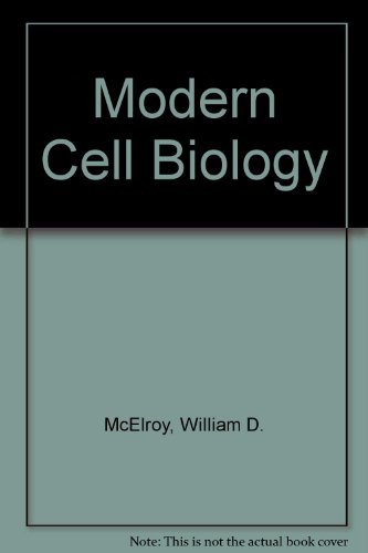 Stock image for Modern Cell Biology for sale by Better World Books