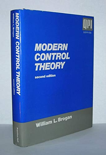 9780135903162: Modern Control Theory, 2nd Edition