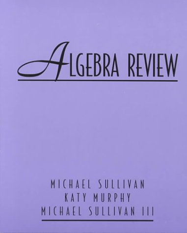 Imagen de archivo de Algebra Review a la venta por Wonder Book