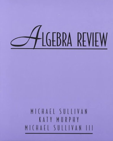 Stock image for Algebra Review for sale by Better World Books: West