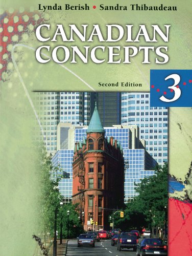 Stock image for Canadian Concepts ESL Vol. 3 for sale by Better World Books