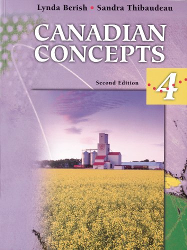 Stock image for Canadian Concepts ESL Vol. 4 for sale by Better World Books: West