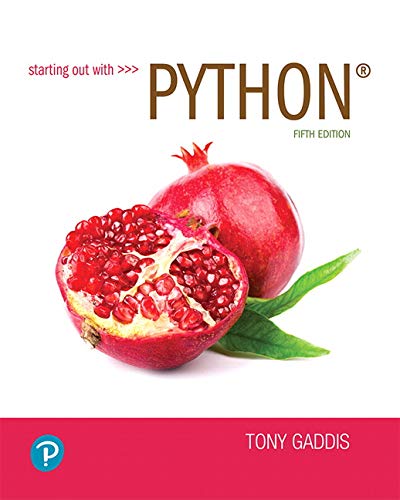Imagen de archivo de Starting Out with Python [RENTAL EDITION] a la venta por SecondSale