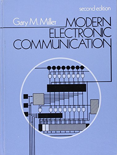 Beispielbild fr Modern Electronic Communication zum Verkauf von Better World Books