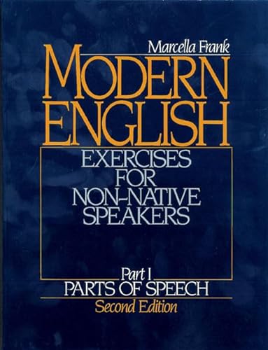 Beispielbild fr Modern English Exercises for Non-Native Speakers, Part 1: Parts of Speech, 2nd Edition zum Verkauf von BooksRun