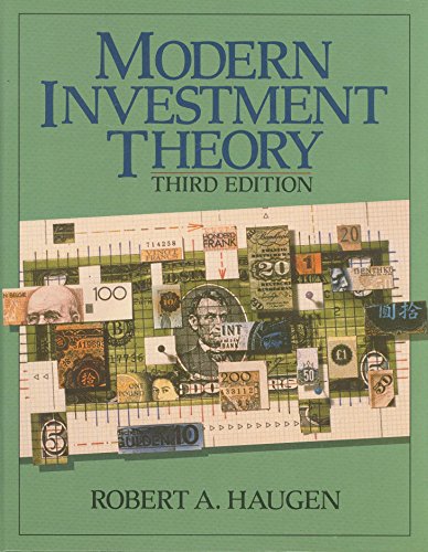 Beispielbild fr Modern Investment Theory zum Verkauf von medimops