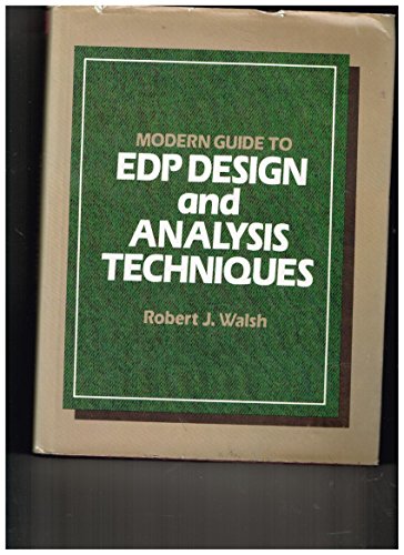 Stock image for MODERN GUIDE TO EDP DESIGN & ANALYSIS TECHNIQUES for sale by Neil Shillington: Bookdealer/Booksearch