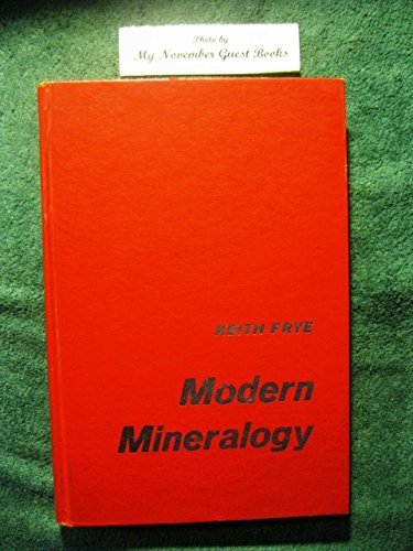 Stock image for MODERN MINERALOGY for sale by Neil Shillington: Bookdealer/Booksearch