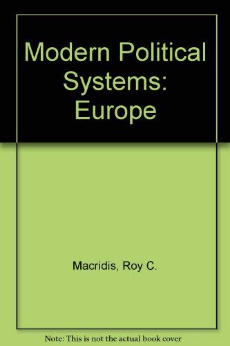 Beispielbild fr Modern Political Systems - Europe : Great Britain, France, the German Federal Republic, the Soviet Union zum Verkauf von Better World Books