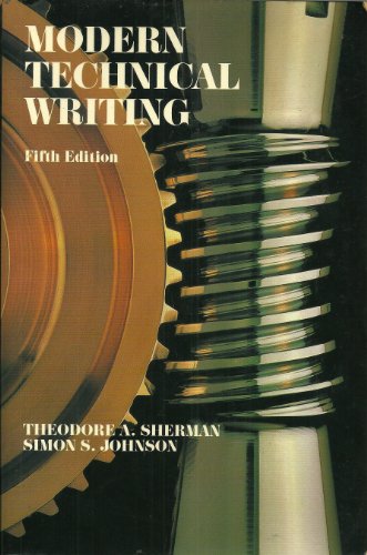 Imagen de archivo de Modern Technical Writing a la venta por Wonder Book