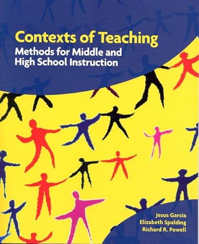 Beispielbild fr Contexts of Teaching: Methods for Middle and High School Instruction zum Verkauf von HPB-Red