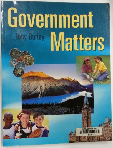 Imagen de archivo de Government Matters a la venta por Textbook Pro